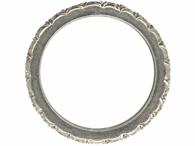 Art Deco Platinum & Diamond Eternity Ring