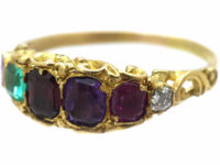 Regency 15ct Gold Regard Ring