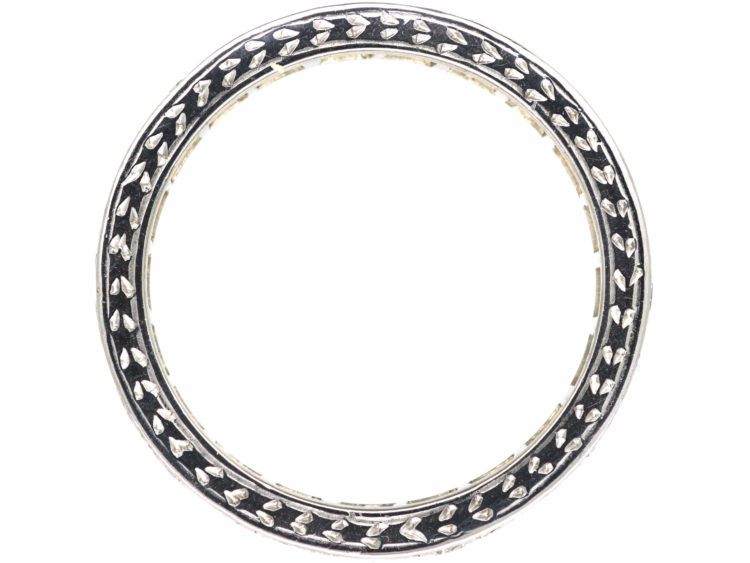 Art Deco Platinum & Diamond Eternity Ring