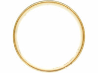 Victorian Two Colour Gold 18ct Gold Wedding Band with Cherry Motif