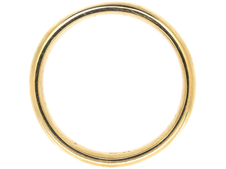 9ct Gold Man's Wide Wedding Band