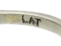 Art Deco Platinum& Diamond Solitaire Ring