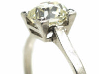 Art Deco Platinum& Diamond Solitaire Ring