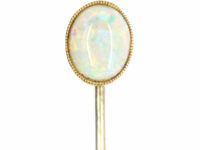 Edwardian 15ct Gold & Opal Tie Pin