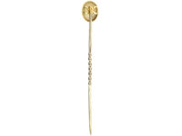 Edwardian 15ct Gold & Opal Tie Pin