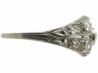 Art Deco Platinum & Diamond Ring