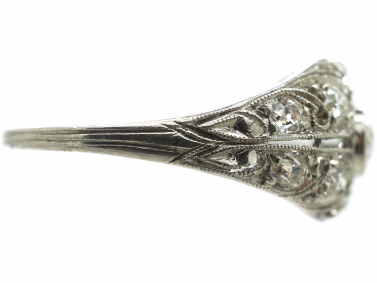 Art Deco Platinum & Diamond Ring