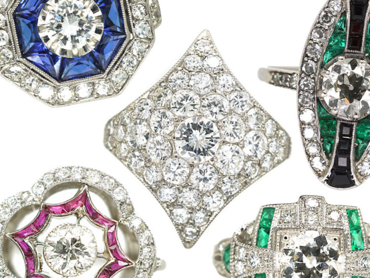 Why We Can’t Resist Art Deco Engagement Rings