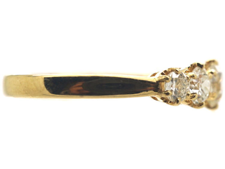 18ct Gold Five Stone Diamond Ring