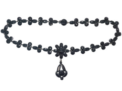 Victorian Vauxhall Glass Necklace by Packer