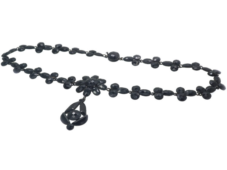 Victorian Vauxhall Glass Necklace by Packer