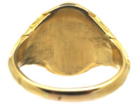 Victorian 18ct Gold & Bloodstone Signet Ring