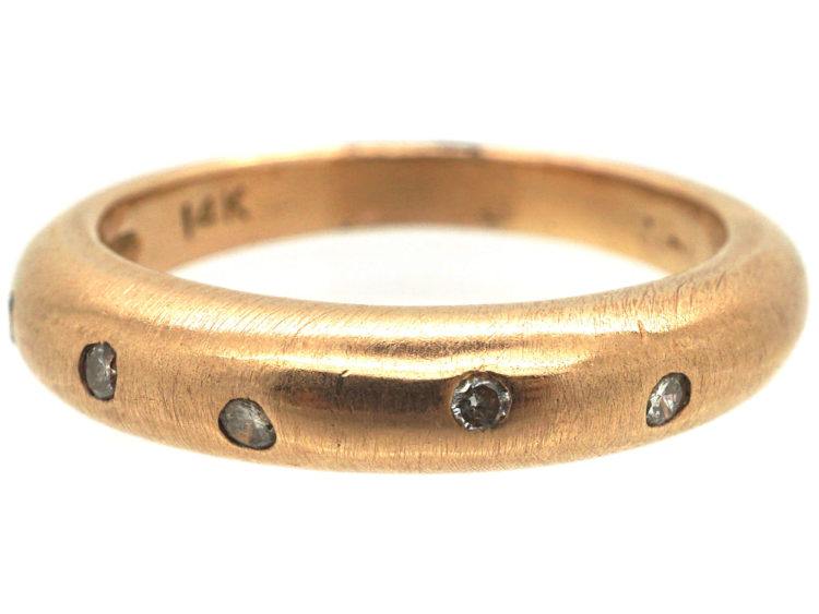 14ct Gold & Diamond Ring