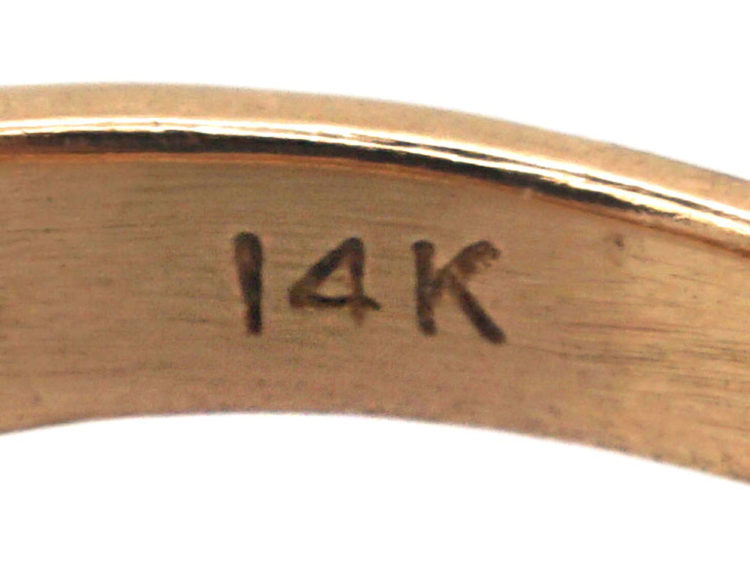14ct Gold & Diamond Ring