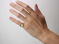 Victorian 18ct Gold & Chrysoberyl Ring