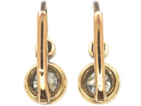 Art Deco Two Stone Diamond Earrings
