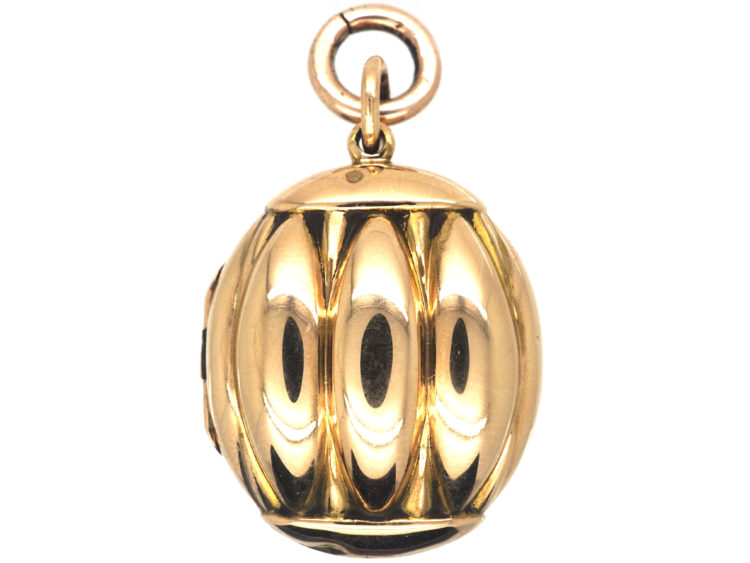 Victorian 15ct Gold Water Melon Locket