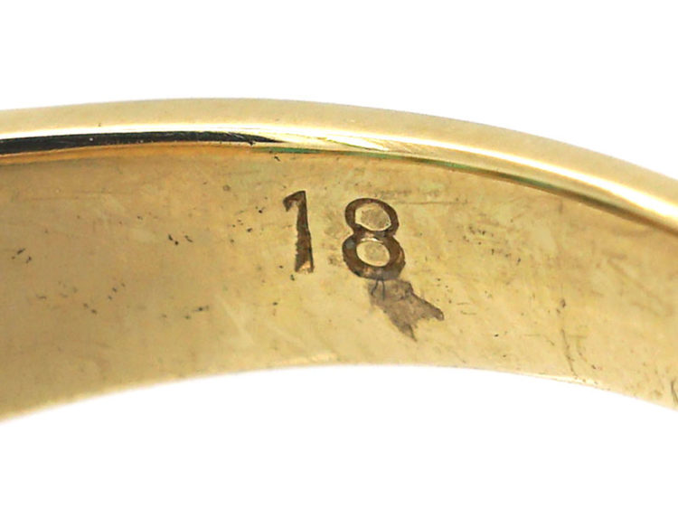 18ct Gold Five Stone Emerald Ring