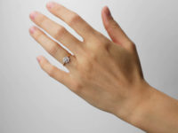 Edwardian 18ct Gold & Platinum, Diamond Cluster Ring