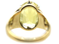 Victorian 18ct Gold & Chrysoberyl Ring