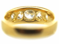 Victorian 18ct Gold Five Stone Diamond Ring