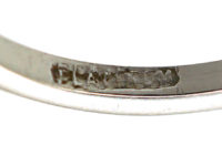 Art Deco Platinum Eternity Ring