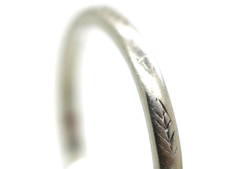 Art Deco Platinum Eternity Ring