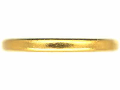 22ct Gold Small Wedding Band