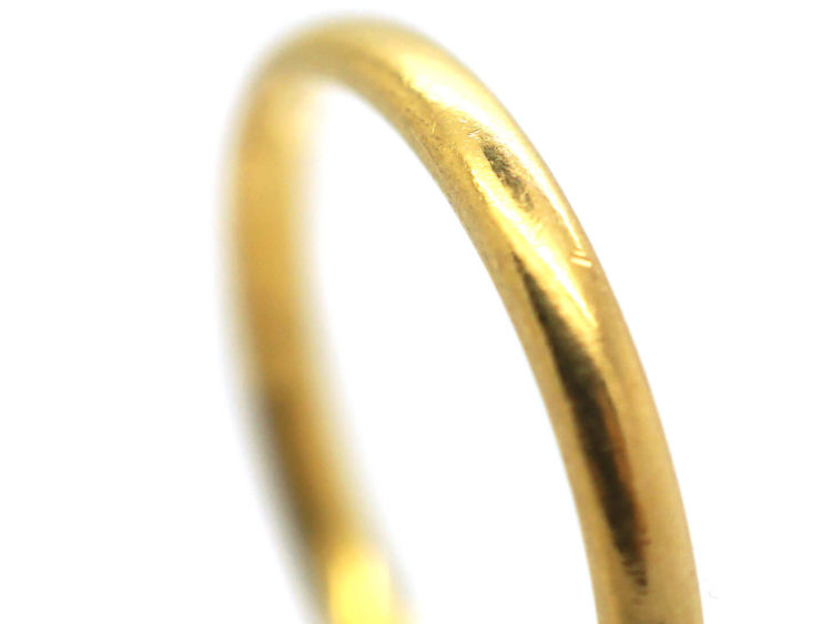 22ct Gold Small Wedding Band