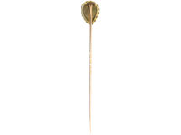 Edwardian 15ct Gold & Pear Shaped Opal Tie Pin