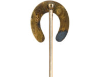 Victorian 15ct Gold & Natural Split Pearl Tie Pin