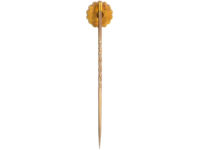 Victorian 15ct Gold Tie Pin set with a Rose Diamond