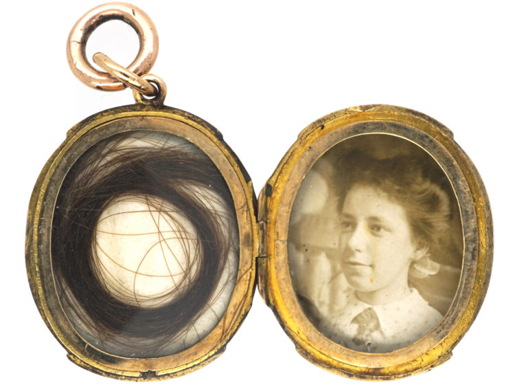 Victorian 15ct Gold Water Melon Locket