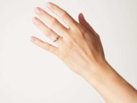 Georgian 18ct Gold, White Enamel, Natural Split Pearl & Rose Diamond Ring