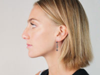 Edwardian Sapphire & Diamond Drop Earrings