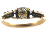 Georgian Emerald & Diamond Ring