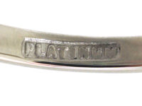 Art Deco Platinum, Emerald & Diamond Ring