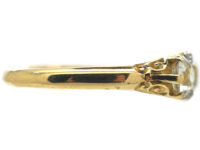 Edwardian 18ct Gold, Three Stone Diamond Ring