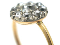 Georgian Diamond Cluster Ring