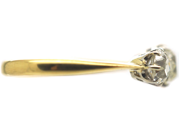 18ct Gold Three Stone Diamond Ring