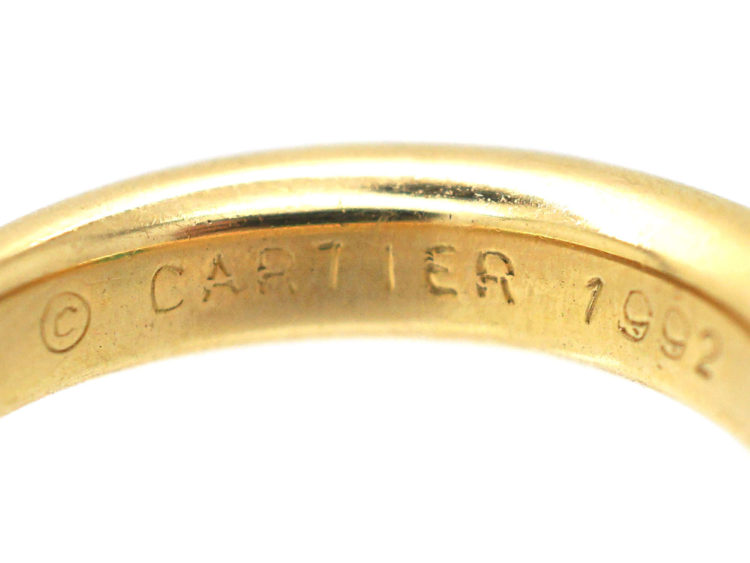 18ct Gold & Emerald Ring by Cartier