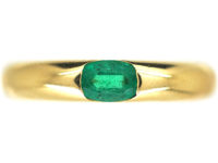 18ct Gold & Emerald Ring by Cartier