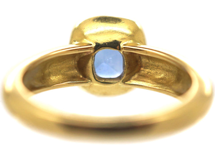 18ct Gold & Ceylon Sapphire Ring