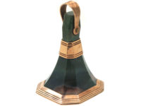 Georgian Gold & Agate Seal with Crest Intaglio of the Maclean Family