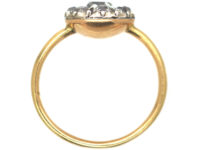 Georgian Diamond Cluster Ring
