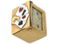9ct Gold Aces Charm with Cards Inside