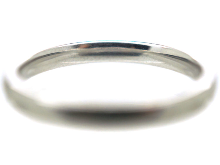 18ct White Gold Diamond Set Half Eternity Ring