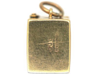 9ct Gold Aces Charm with Cards Inside
