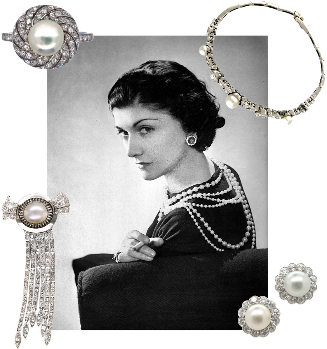 Coco Chanel - vintage jewellery