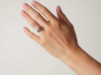Edwardian 18ct Gold & Diamond Cluster Ring